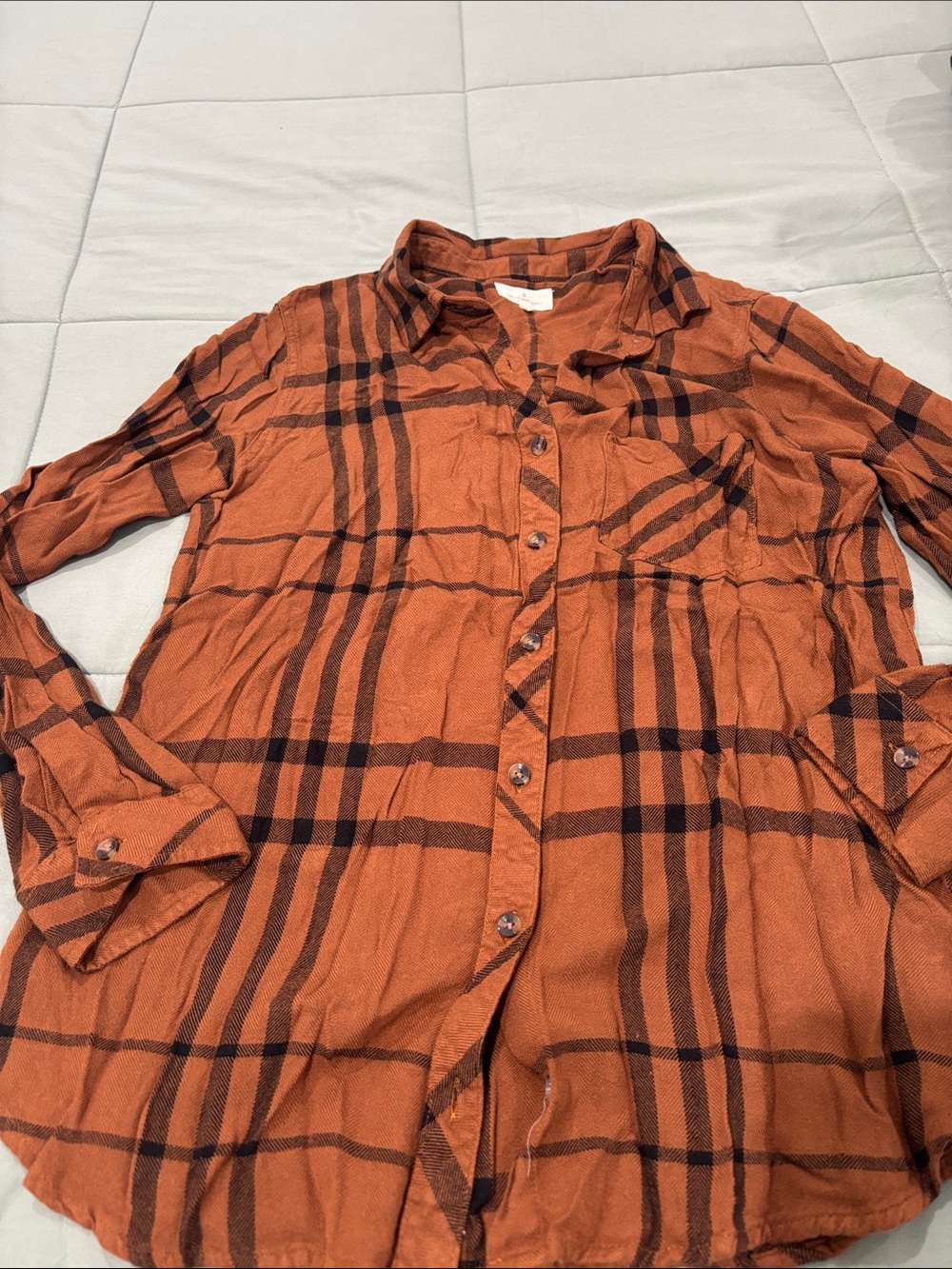 Women’s Western Plaid Flannel Shirt